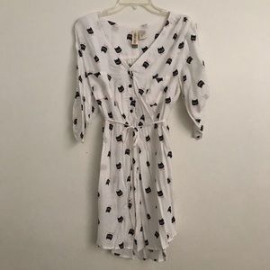 *Super Cute Cat Print Dress